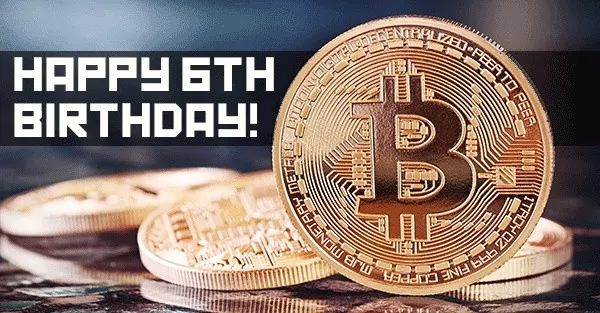Bitcoin Cryptocurrency Birthday